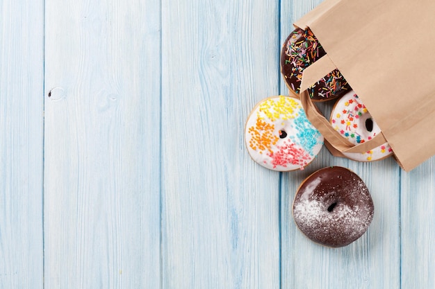 Colorful donuts