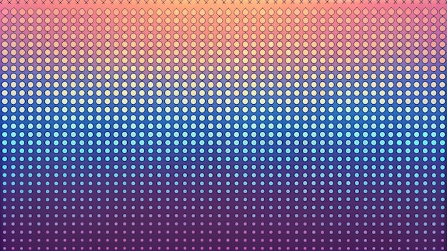 Colorful Dots Geometric Vector Gradient Pattern Abstract Texture Wallpaper Background