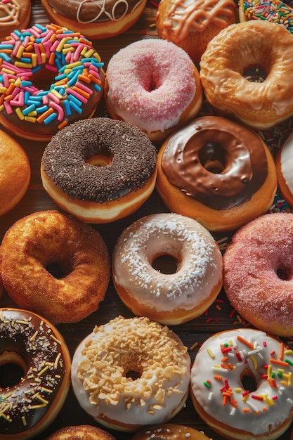 Colorful Doughnuts