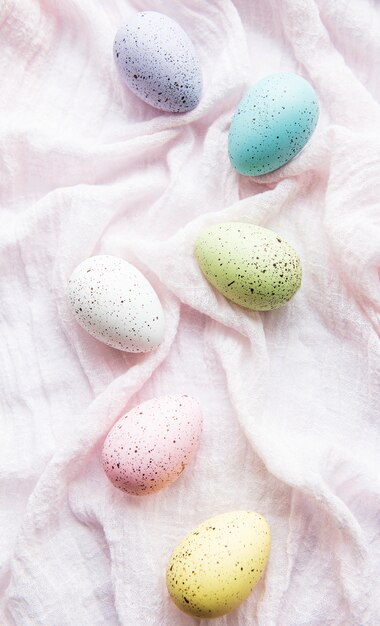 Colorful Easter eggs