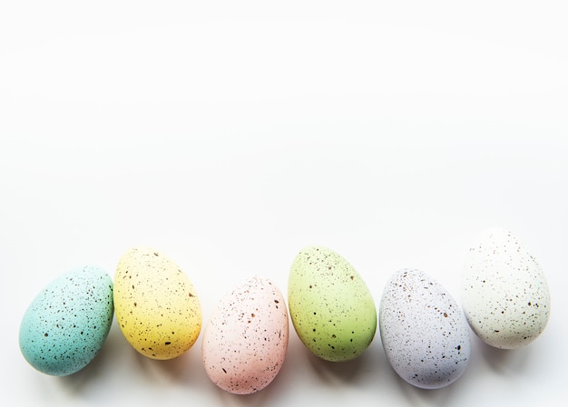 Colorful Easter eggs