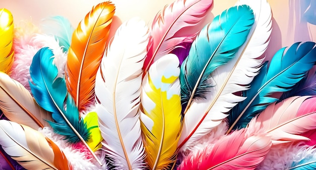 Colorful Feathers