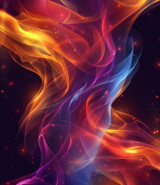 Colorful Flames