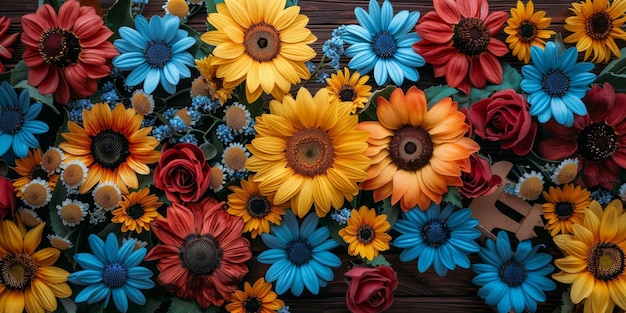 Colorful Flower Arrangement