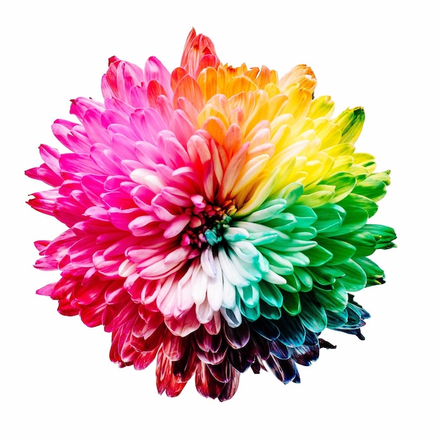 COLORFUL FLOWER BACKGROUND