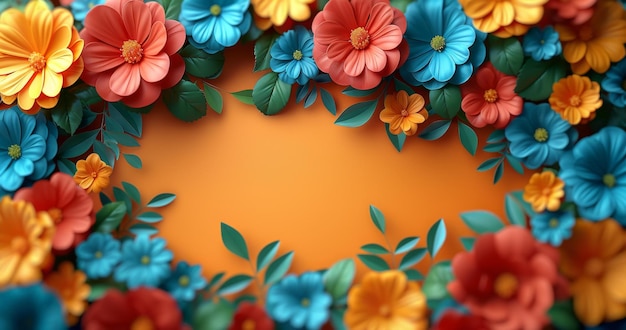 Colorful Flower Garland for Decoration