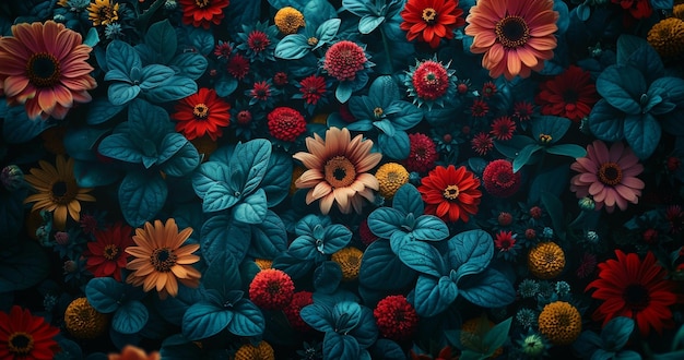 Colorful Flower Pattern