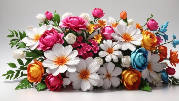 Colorful FlowersOrnamentcelebrationbackground