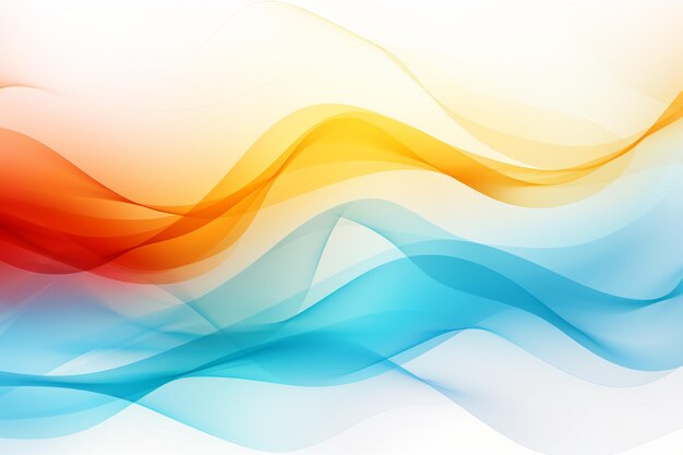 Colorful flowing wave abstract background background for layout diagram number options or web