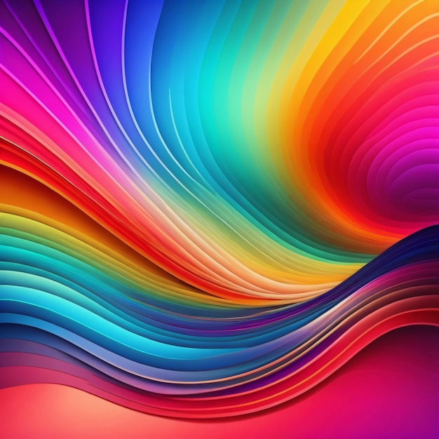 colorful fluid gradient abstract background