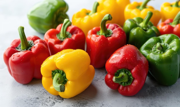 Colorful Fresh Bell Peppers