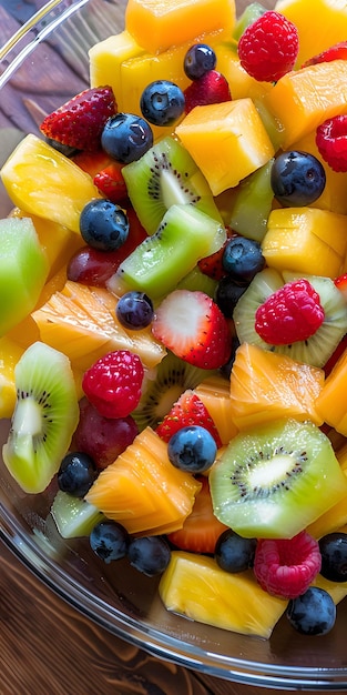 Colorful Fruit Salad