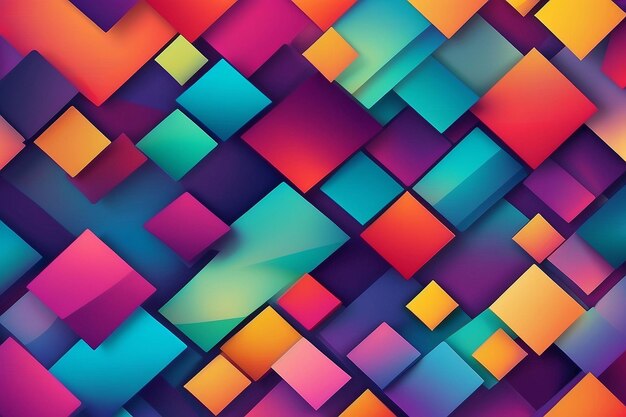 Colorful geometric blur pattern background design