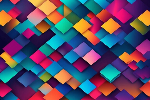 Colorful geometric blur pattern background design