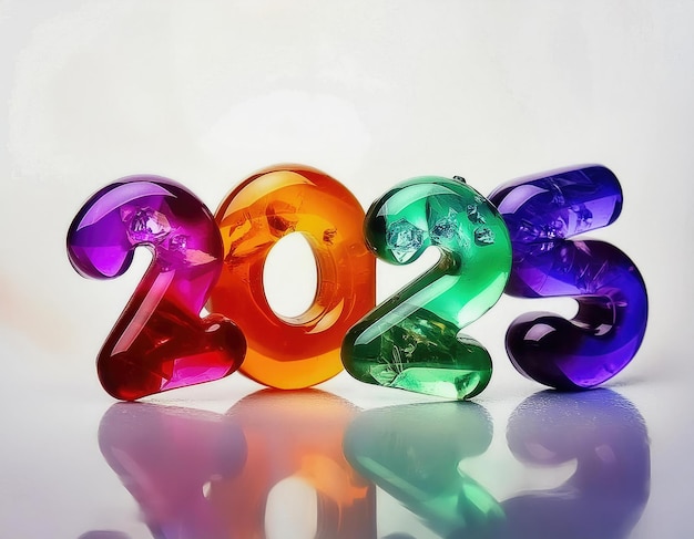 a colorful glass bottle of multicolored rainbow colored glass beads