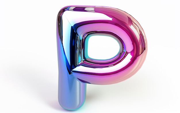 a colorful glass object with a letter n on it