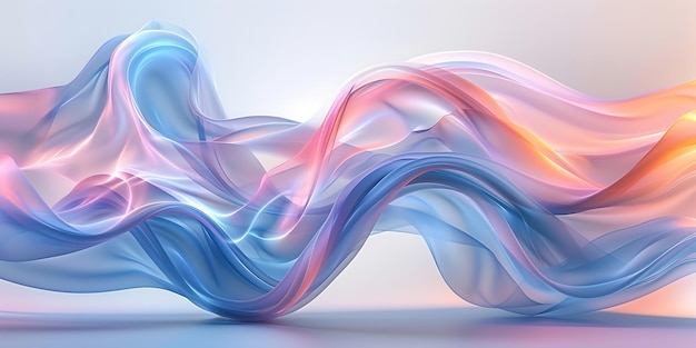 a colorful glass sculpture of some kind of swirls