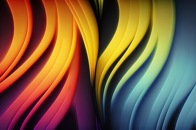 Colorful gradient abstract backdrop