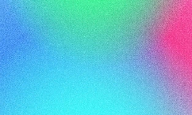 Colorful gradient abstract background with noise grain effect