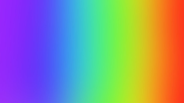 Photo colorful gradient background displaying rainbow hues with soft transitions