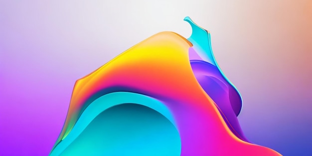 Colorful gradient color background ideas