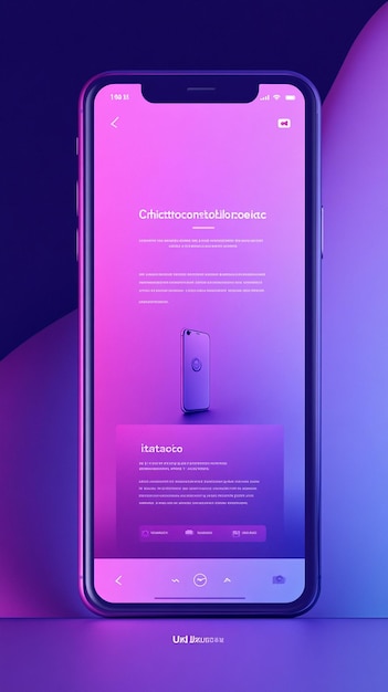 Colorful Gradient Landing Page Design for Instagram Website