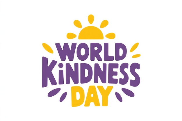 A colorful graphic celebrating World Kindness Day