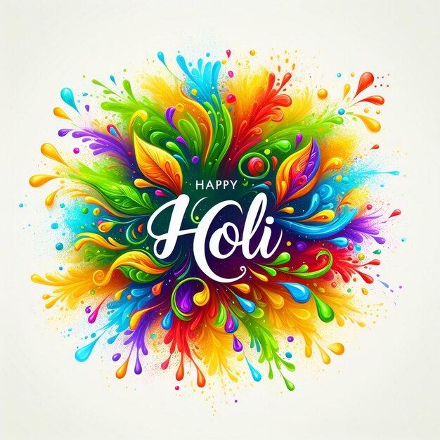 Colorful Holi Festival Background Holi Festival colors Festival of Colors Indian Holi