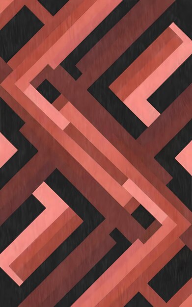 A colorful illustration of a abstract pattern background poster