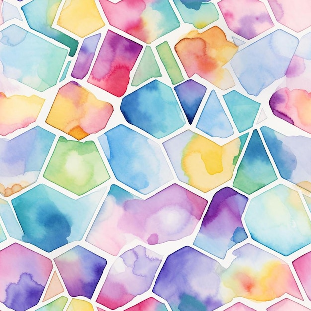 A colorful illustration of a pattern with the heart on it.