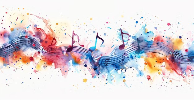 a colorful illustration of a piano with a colorful background and a colorful piano