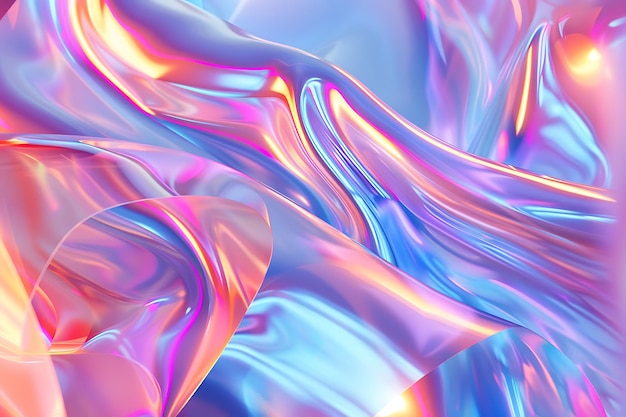 a colorful image of a purple and blue colored liquid