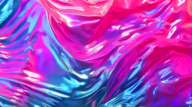 Photo a colorful image of a purple and blue colored liquid