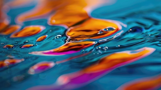 a colorful image of the water with the word quot on it