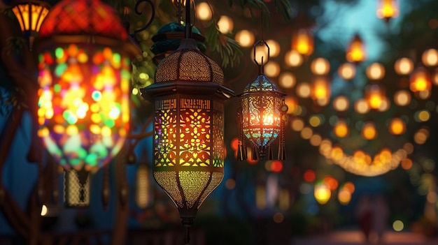 a colorful lantern with the word  hinge  on it