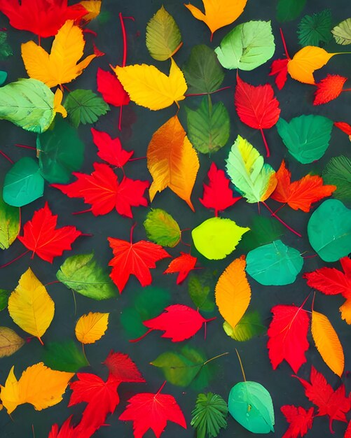 Colorful Leaves Photography