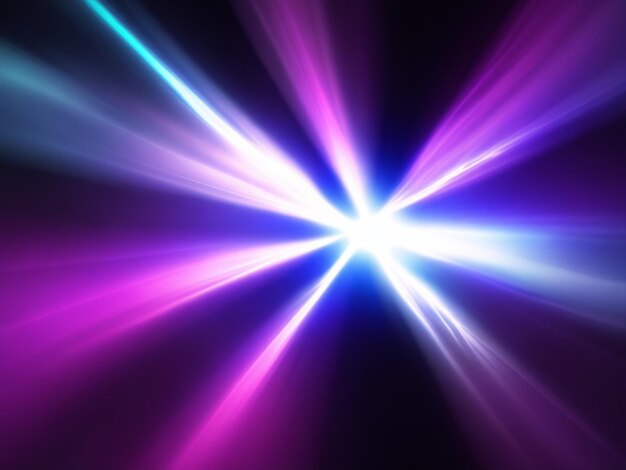 Colorful Lens flare light pattern black background light flare effect