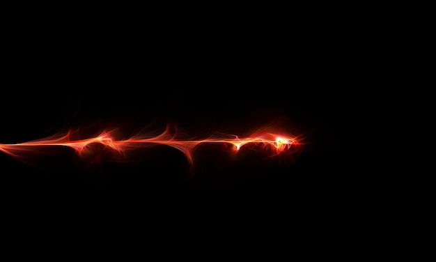 Colorful Line Wave Effect Background Banner Flyer Wallpaper Template