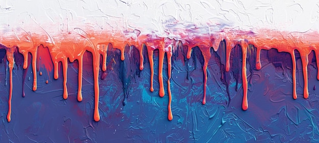 Colorful Liquid Paint Splash