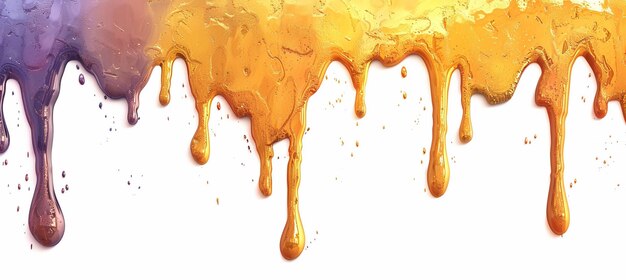 Colorful Liquid Paint Splash