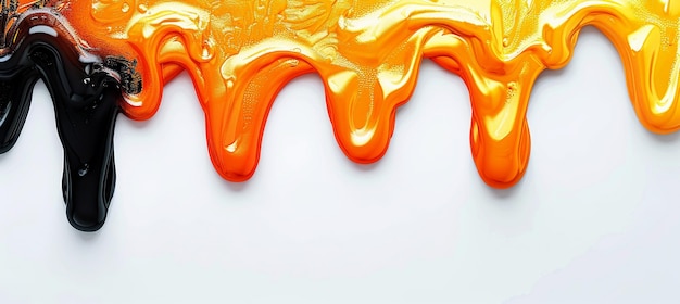 Colorful Liquid Paint Splash