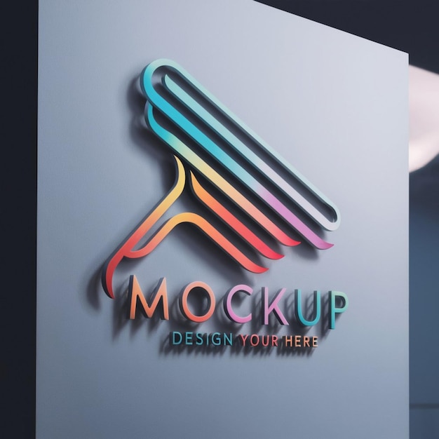 a colorful logo for the design design design design design design