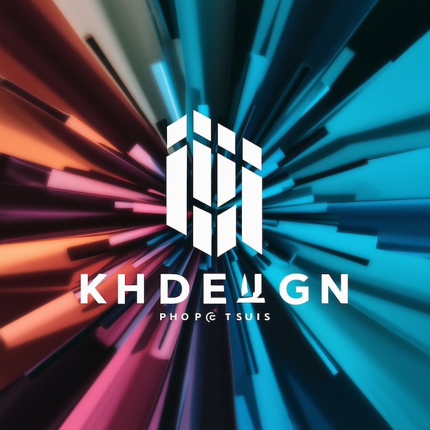 a colorful logo