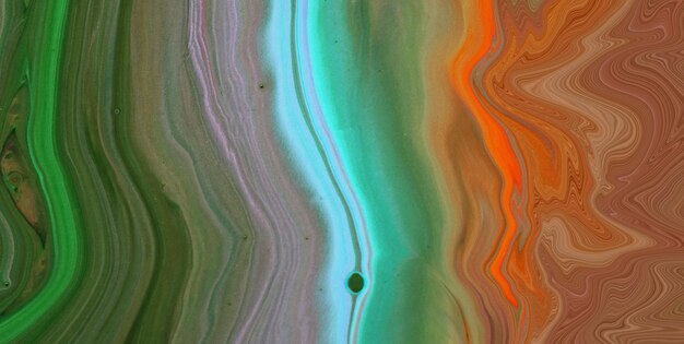 colorful marbling texture creative background with abstract waves, liquid art style painted with oil