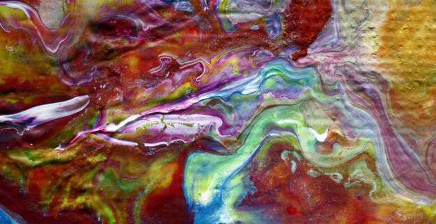 colorful marbling texture creative background with abstract waves, liquid art style painted with oil