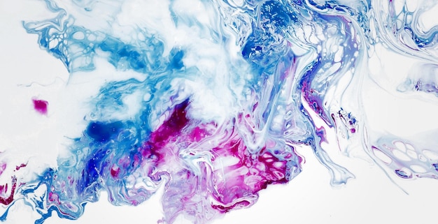 colorful marbling texture creative background with abstract waves, liquid art style painted with oil