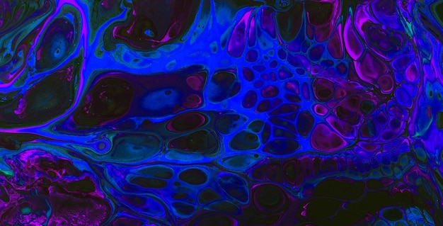 colorful marbling texture creative background with abstract waves, liquid art style painted with oil