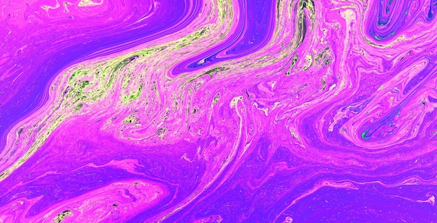 colorful marbling texture creative background with abstract waves, liquid art style painted with oil