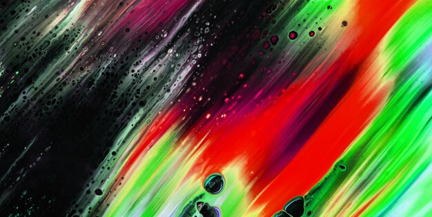 colorful marbling texture creative background with abstract waves, liquid art style painted with oil