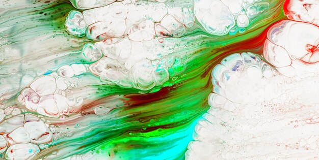 colorful marbling texture creative background with abstract waves, liquid art style painted with oil